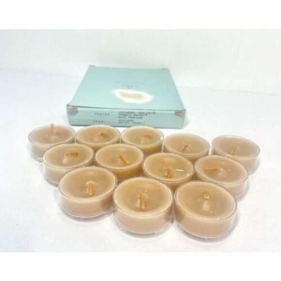 PartyLite Versatility Votive Tealight Candle Holders & 12 Tamboti Safari Candles - Picture 6 of 6